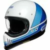 Best deal ⭐ Fiber ???? Shoei Ex-zero Equation Tc-11 Helmet Blue White ???? -SHOEI shpp shoei glamster equation tc11