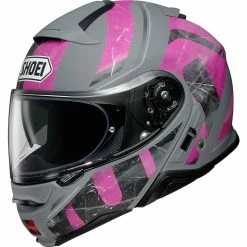 New ???? Fiber ???? Shoei Neotec 2 Jaunt Tc7 Modular Helmet Pink ????