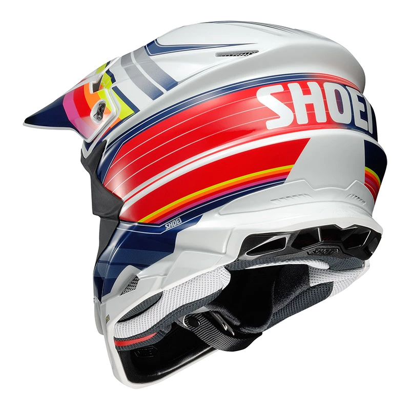 Brand new ❤️ Fiber ???? Shoei Vfx Wr Pinnacle Tc1 Helmet Red ???? 4 Brand new ❤️ Fiber ???? Shoei Vfx Wr Pinnacle Tc1 Helmet Red ???? - Image 2