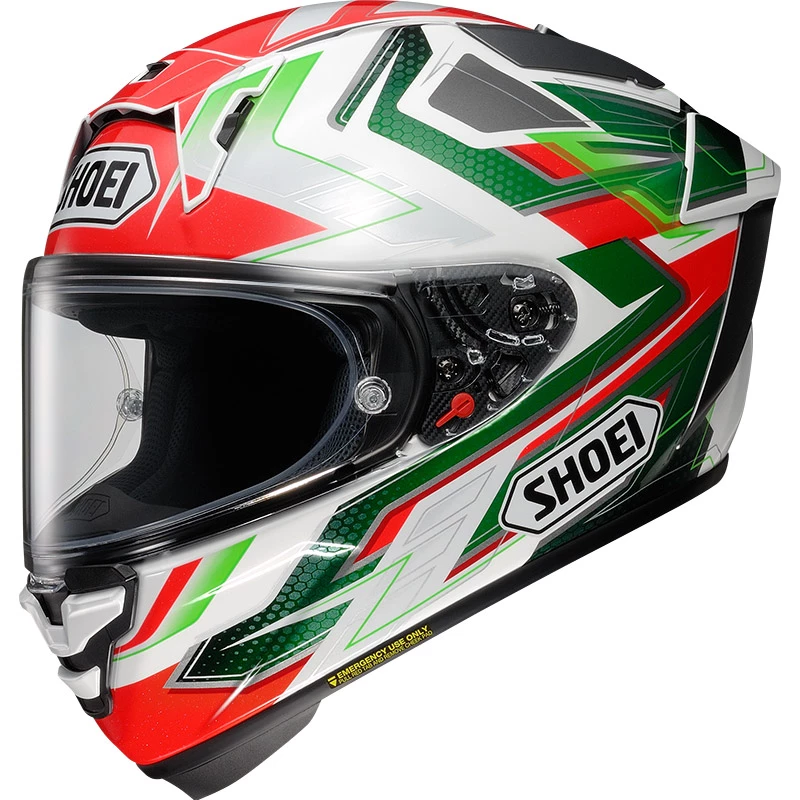 Promo ❤️ Fiber ???? Shoei X-spr Pro Escalate Tc4 Helmet Red Green ???? 3 Promo ❤️ Fiber ???? Shoei X-spr Pro Escalate Tc4 Helmet Red Green ????