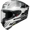 New ???? Fiber ???? Shoei X-spr Pro Proxy Tc-6 Helmet White Grey ???? 2 New ???? Fiber ???? Shoei X-spr Pro Proxy Tc-6 Helmet White Grey ???? -SHOEI shpp shoei xspr pro proxy bianco